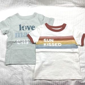 Baby Boy 6M t shirts NWT